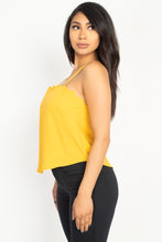 Load image into Gallery viewer, Scallop Opening Cami Top freeshipping - Quail Creek
