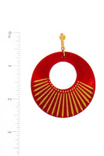 Load image into Gallery viewer, Fashion Wooden Circle Drop Earring freeshipping - Quail Creek
