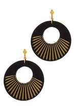 Load image into Gallery viewer, Fashion Wooden Circle Drop Earring freeshipping - Quail Creek
