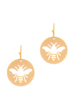 Load image into Gallery viewer, Cute Fashion Bee Hollow Drop Earring freeshipping - Quail Creek
