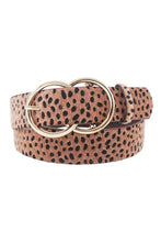 Load image into Gallery viewer, Stylish Cheetah Fur And Pattern Belt freeshipping - Quail Creek
