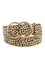 Load image into Gallery viewer, Stylish Cheetah Fur And Pattern Belt freeshipping - Quail Creek
