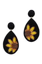 Load image into Gallery viewer, Trendy Seed Bead Tear Drop Flower Earring freeshipping - Quail Creek
