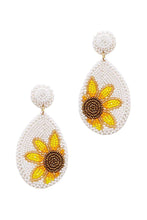 Load image into Gallery viewer, Trendy Seed Bead Tear Drop Flower Earring freeshipping - Quail Creek
