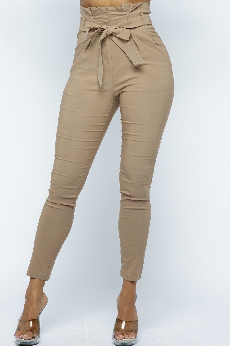 Tie Waist Pants freeshipping - Quail Creek