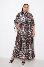 Load image into Gallery viewer, Leopard Printed Dress freeshipping - Quail Creek
