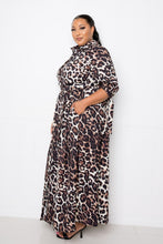 Load image into Gallery viewer, Leopard Printed Dress freeshipping - Quail Creek
