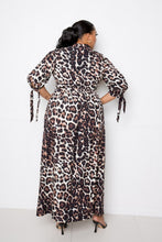 Load image into Gallery viewer, Leopard Printed Dress freeshipping - Quail Creek
