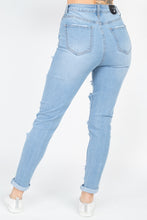 Load image into Gallery viewer, Distressed Straight Leg Jeans freeshipping - Quail Creek
