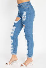 Load image into Gallery viewer, Distressed Straight Leg Jeans freeshipping - Quail Creek
