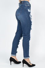 Load image into Gallery viewer, Distressed Straight Leg Jeans freeshipping - Quail Creek
