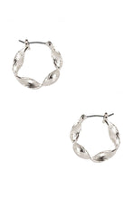 Load image into Gallery viewer, Metal Twist Hoop Earring freeshipping - Quail Creek
