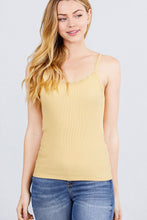 Load image into Gallery viewer, Lace Trim Rib Cami Knit Top freeshipping - Quail Creek
