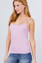 Load image into Gallery viewer, Lace Trim Rib Cami Knit Top freeshipping - Quail Creek
