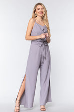 Load image into Gallery viewer, Cowl Neck Cami Woven Jumpsuit
