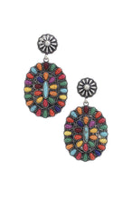 Load image into Gallery viewer, Western Style Concho Earring freeshipping - Quail Creek
