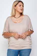 Load image into Gallery viewer, Solid Knit Top, With A Flowy Silhouette freeshipping - Quail Creek
