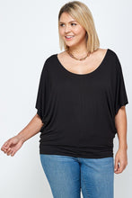 Load image into Gallery viewer, Solid Knit Top, With A Flowy Silhouette freeshipping - Quail Creek
