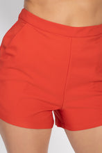 Load image into Gallery viewer, Back Zip-up Mini Shorts freeshipping - Quail Creek
