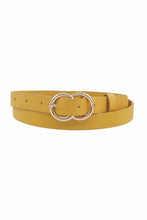 Load image into Gallery viewer, Loop Through Infinity Buckle Skinny Belt freeshipping - Quail Creek
