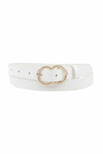 Load image into Gallery viewer, Loop Through Infinity Buckle Skinny Belt freeshipping - Quail Creek
