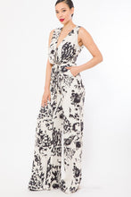 Load image into Gallery viewer, Tie Dye Print Fashion Woven Jumpsuit freeshipping - Quail Creek
