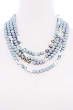 Load image into Gallery viewer, Chunky 4 Layered Bead Multi Necklace
