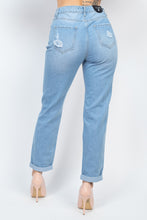 Load image into Gallery viewer, Distressed Boyfriend Jeans
