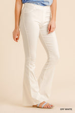 Load image into Gallery viewer, Elastic Waistband Flare Pants With Back Pockets
