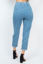 Load image into Gallery viewer, Double Button High-waisted Jeans
